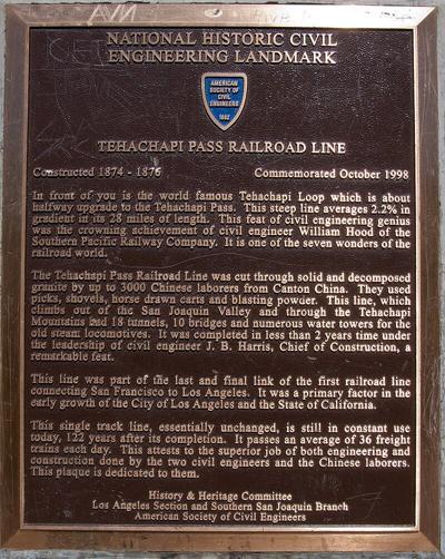 History of the Tehachapi Loop