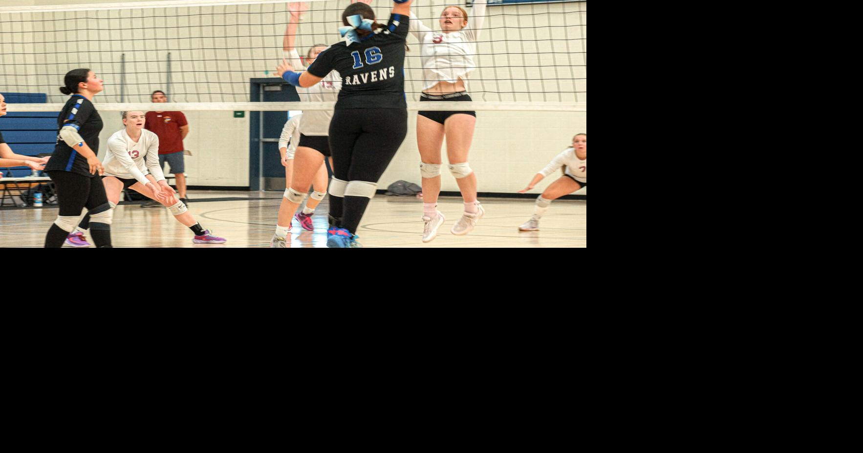 Raven Volleyball Battles Hard in Back-to-Back Matches Against Frazier ...