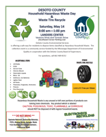 DeSoto County to collect household hazardous waste on Saturday
