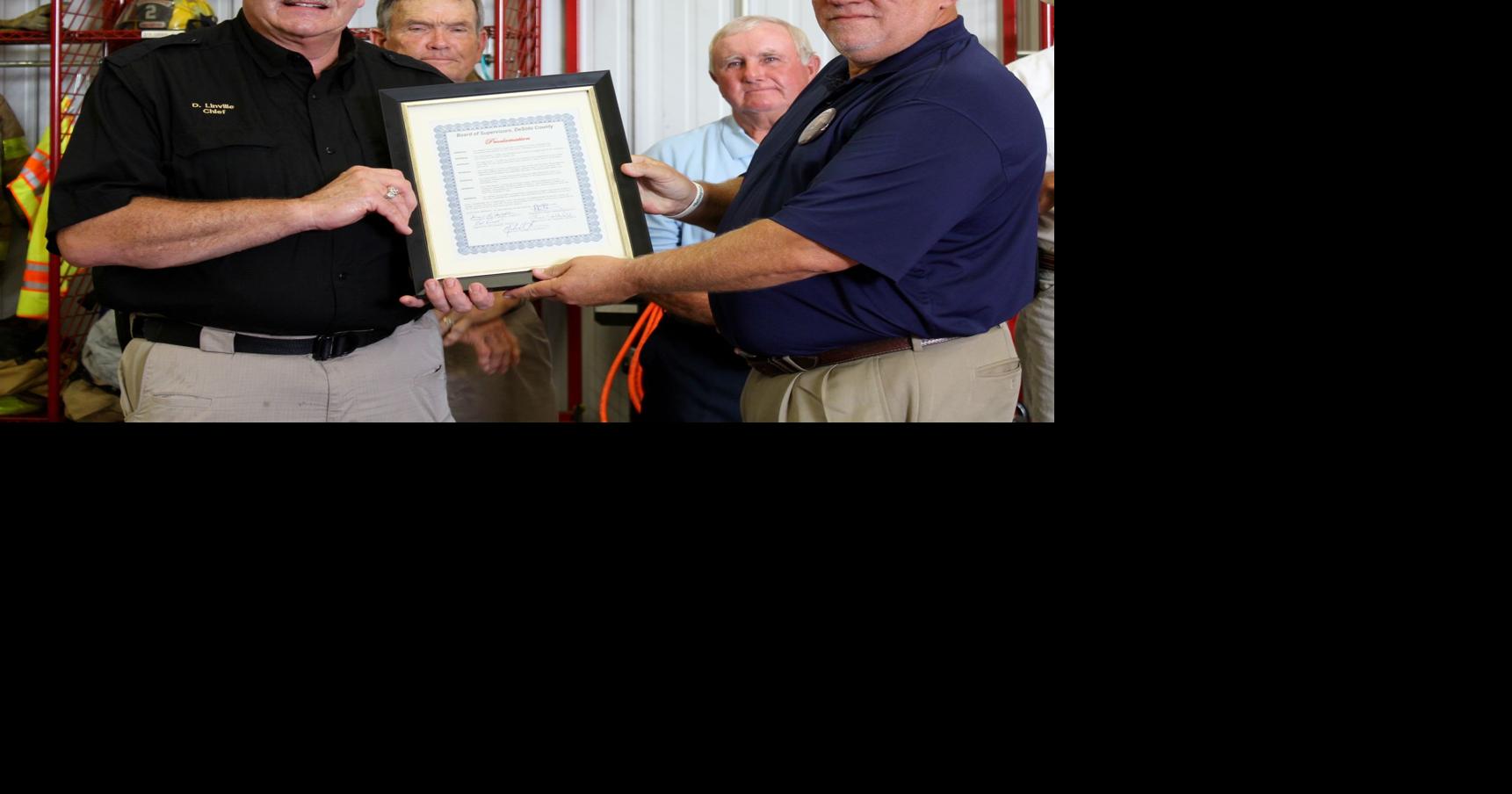 Linville honored for long service to Lewisburg Fire | News ...