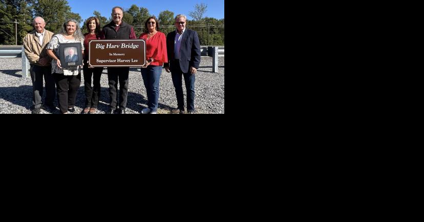 County dedicates Coldwater Bridge in honor of Harvey Lee - Vimarsana News