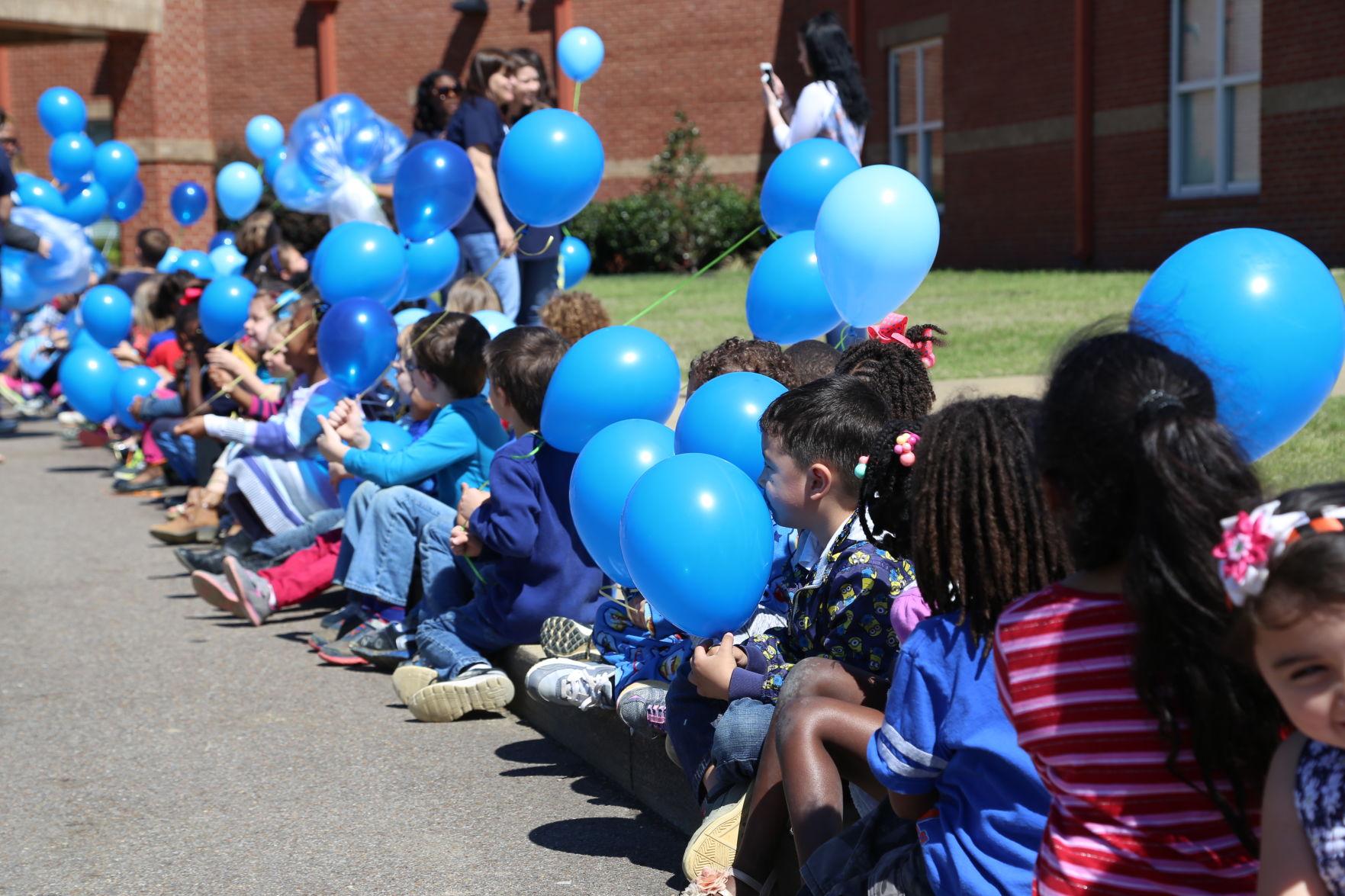 Olive Branch school turns blue for autism News