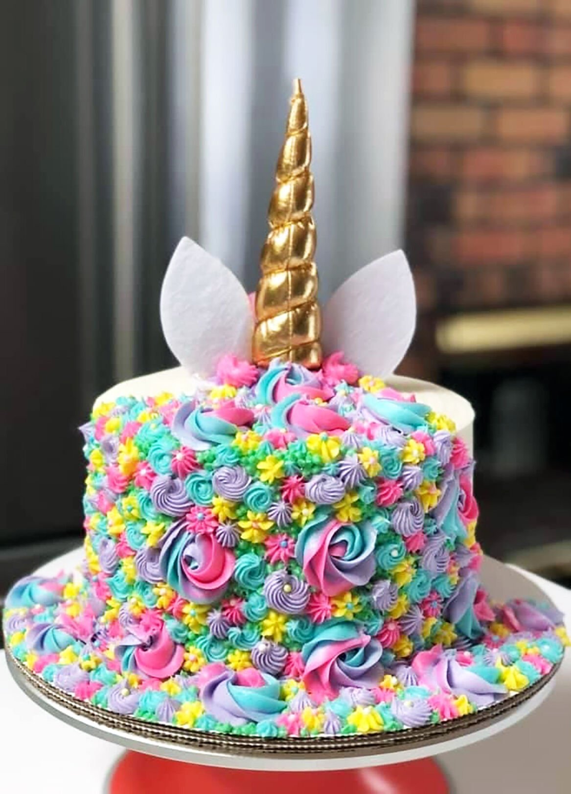 A-C19) Unicorn Rainbow Cake – W39 Bistro & Bakery