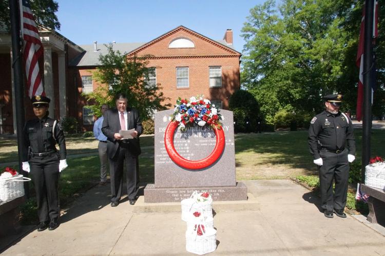 Law enforcement memorial service held