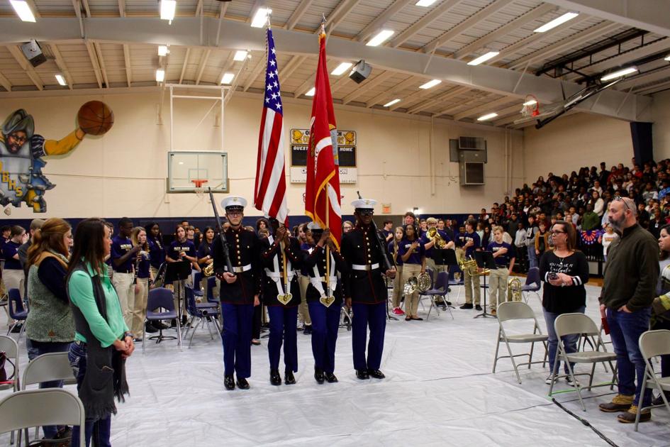 Olive Branch Middle School Veterans Program