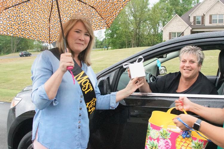 Retirement parade for long-time educator