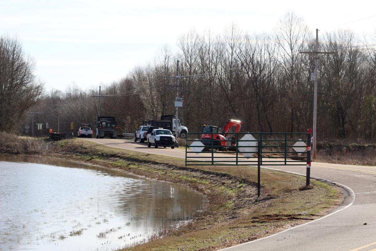 weekend rains leave flooded