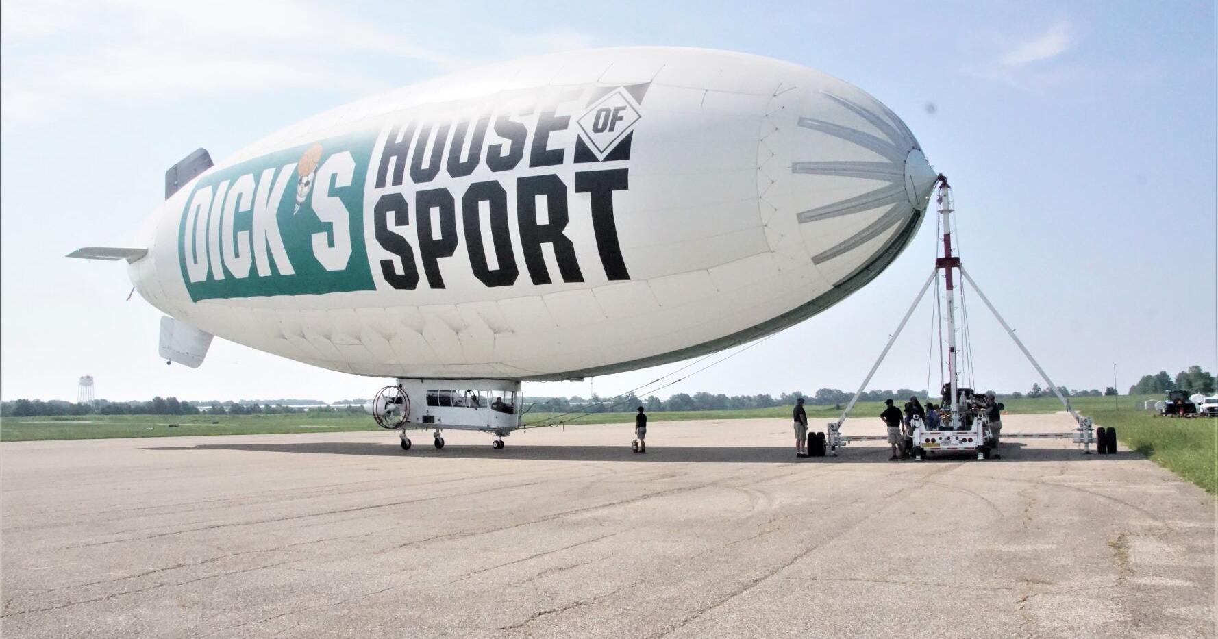 Blimp makes rare stopover in Olive Branch - Vimarsana News