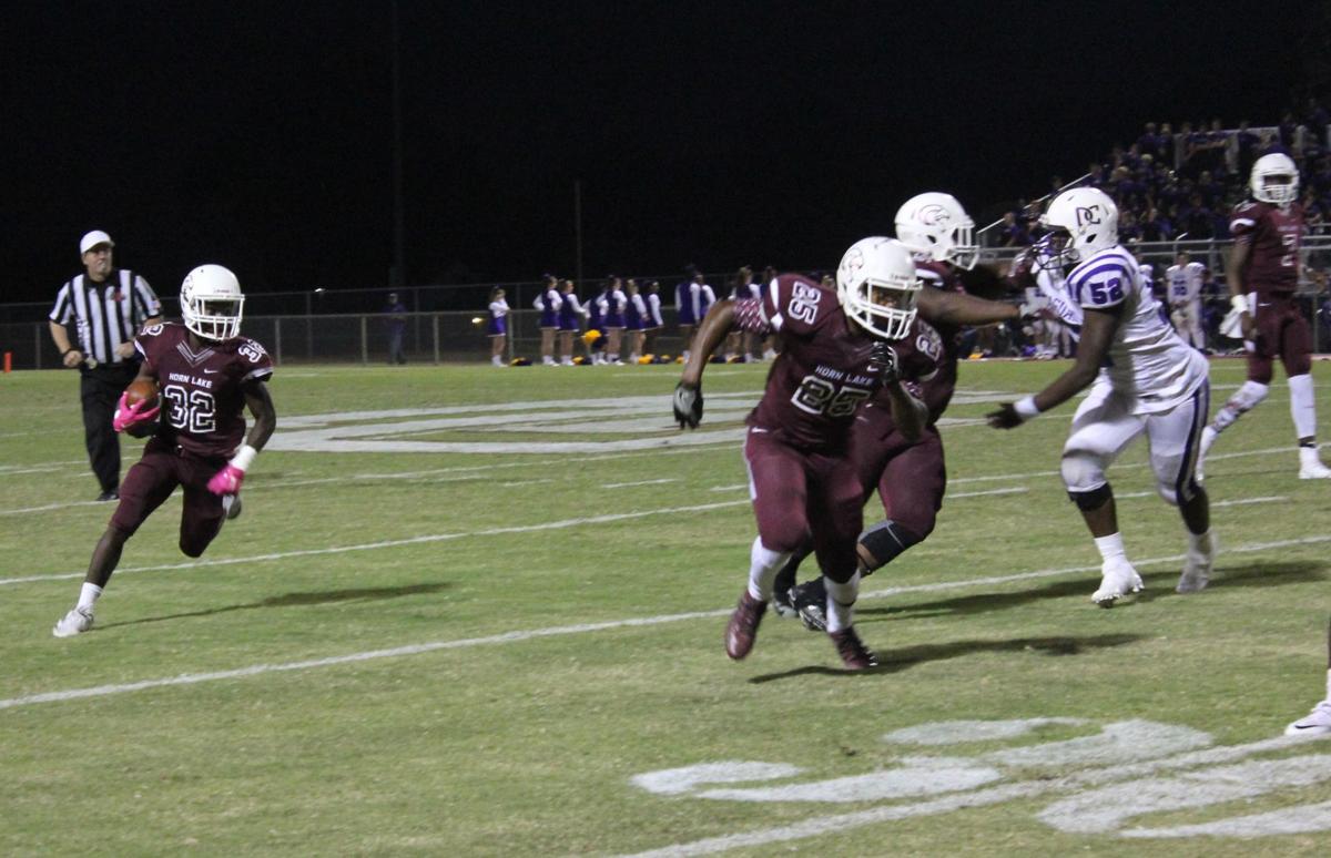 Horn Lake Eagles claw by DeSoto Central Sports