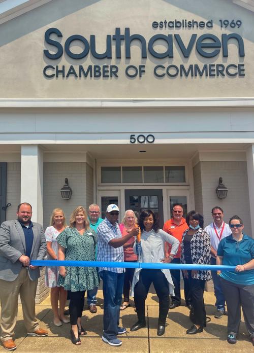 Rossville Films ribbon cut