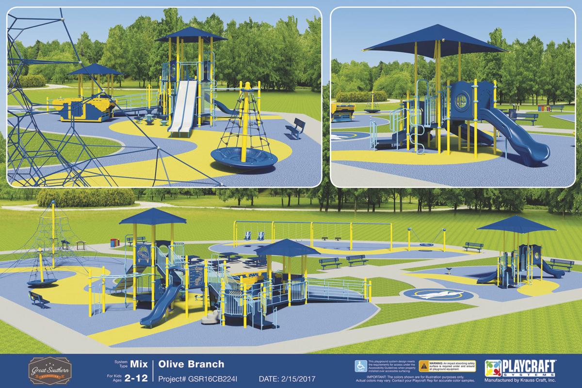 Olive Branch City Park Playground Olive Branch City Park Playground