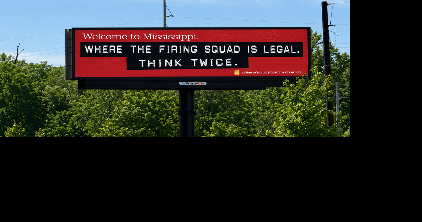 DA Barton launches "Firing Squad" warning billboard
