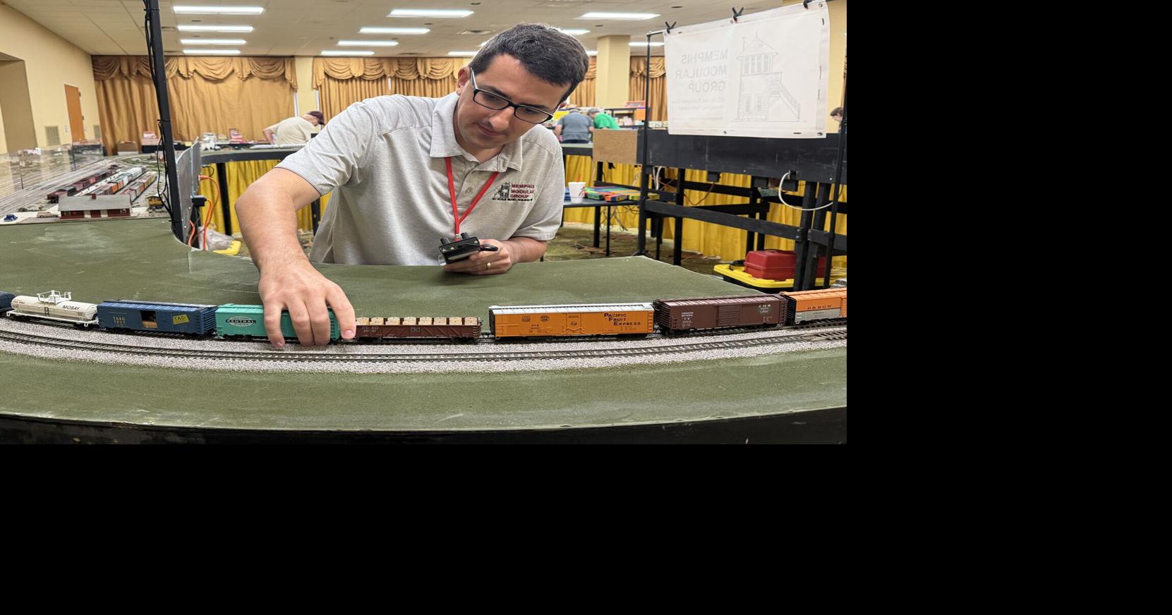Model train show brings together railroad enthusiasts of all ages