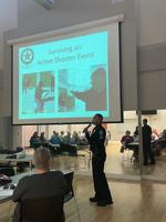 Olive Branch Senior Center hosts active shooter safety presentation
