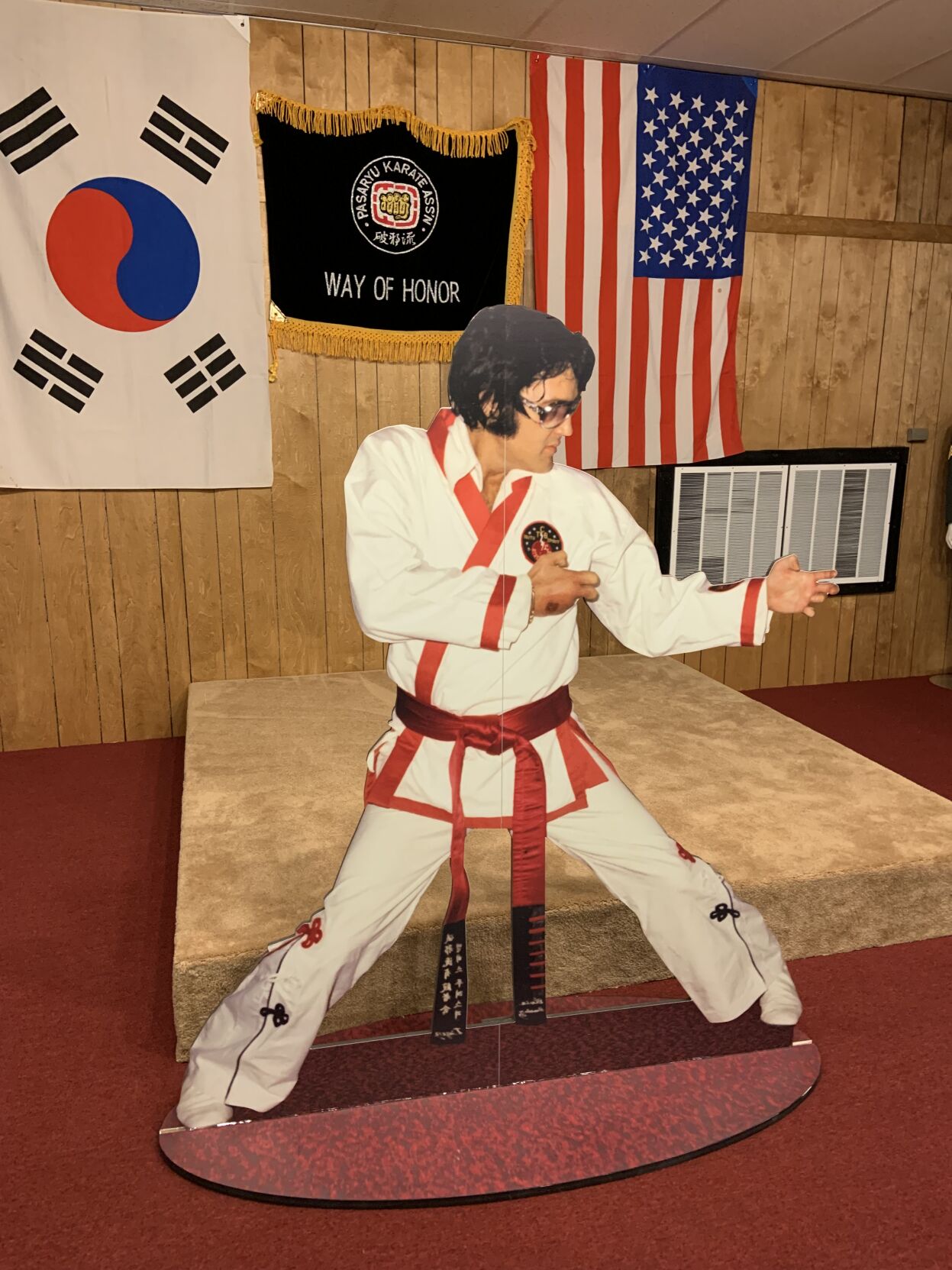 Elvis presley 2025 black belt