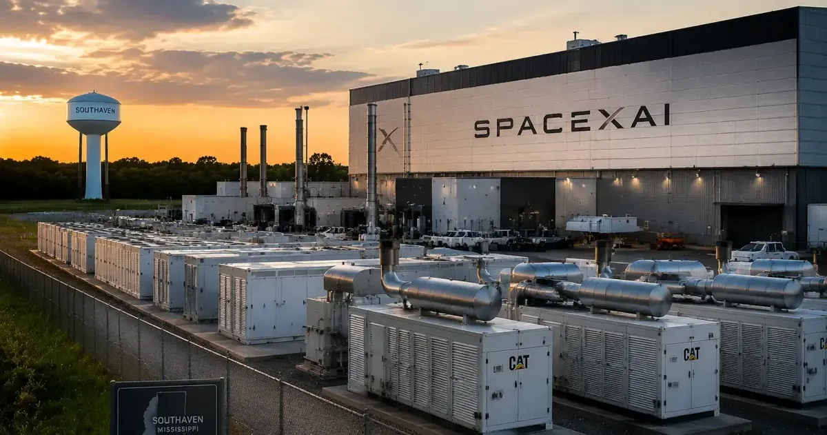 SpaceXAI Parent Faces $6.1M in Mississippi Penalties Over Southaven Data Center Sites