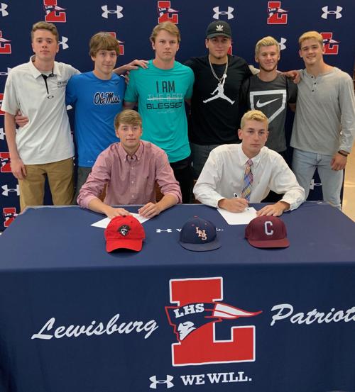 Lewisburg pair sign for college baseball