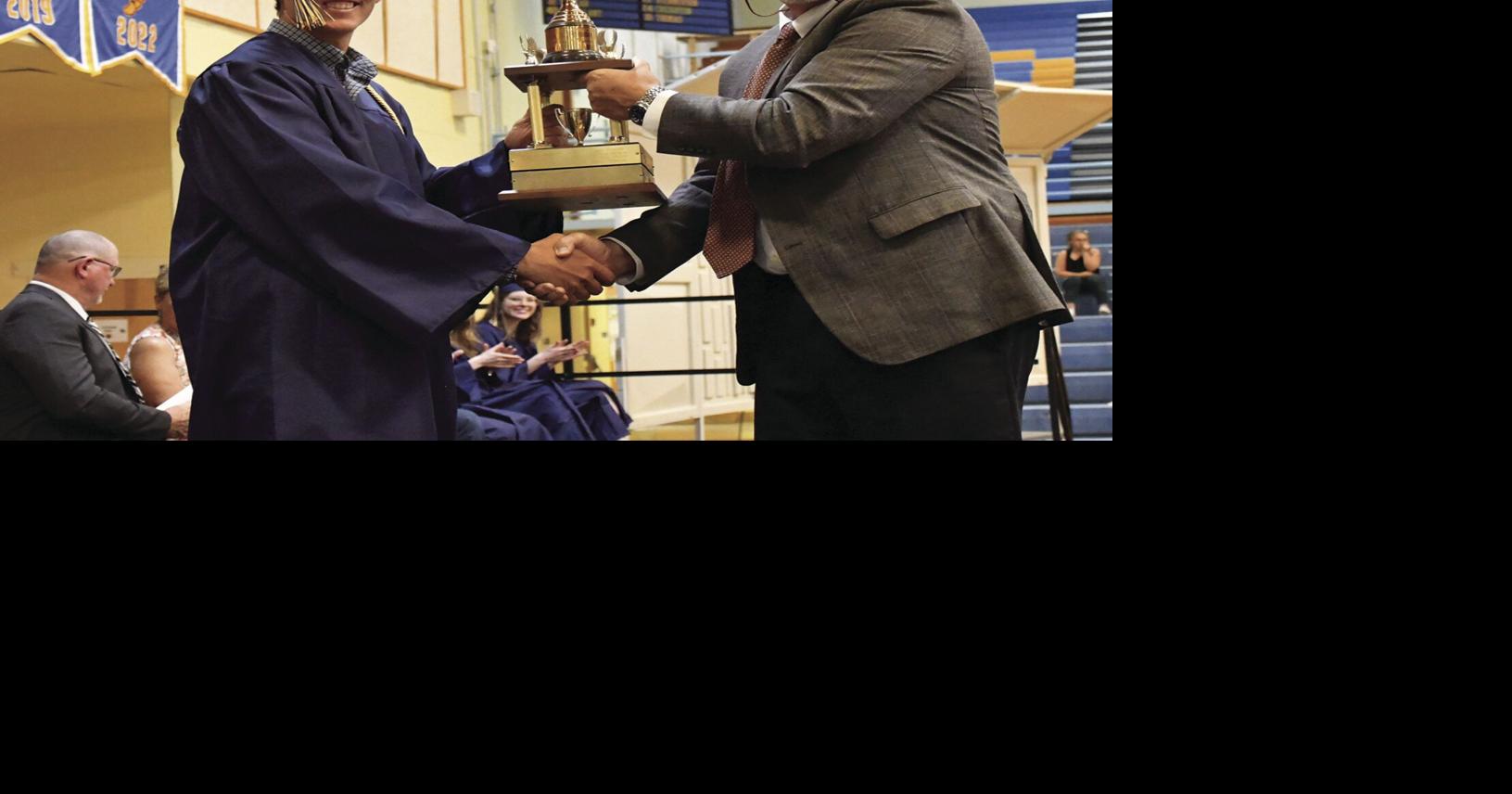 Garrison presented Alumni Cup at BCHS graduation News