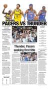 Sports: Thunder, Pacers seeking first title