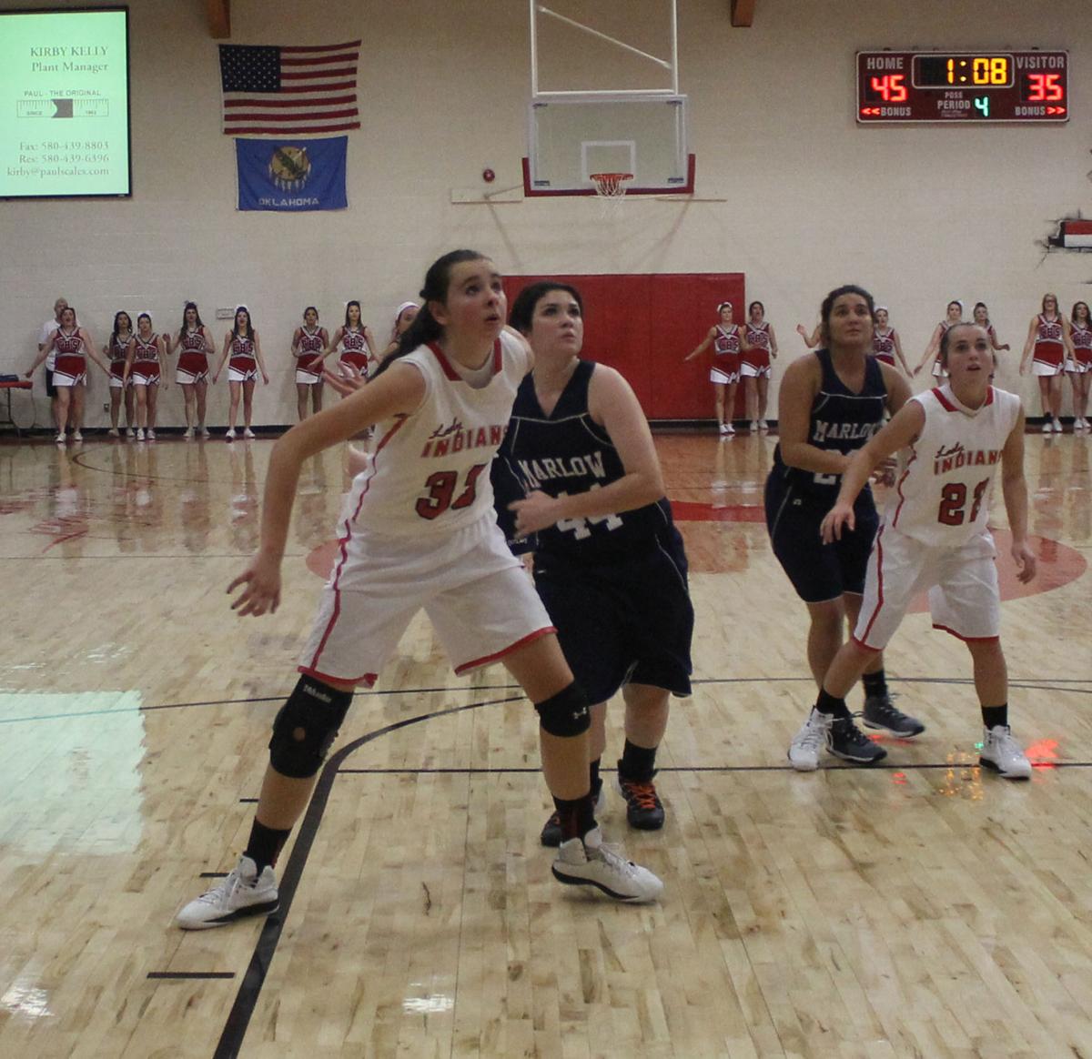 Central High Girls Basketball Prepares Comanche Center Before