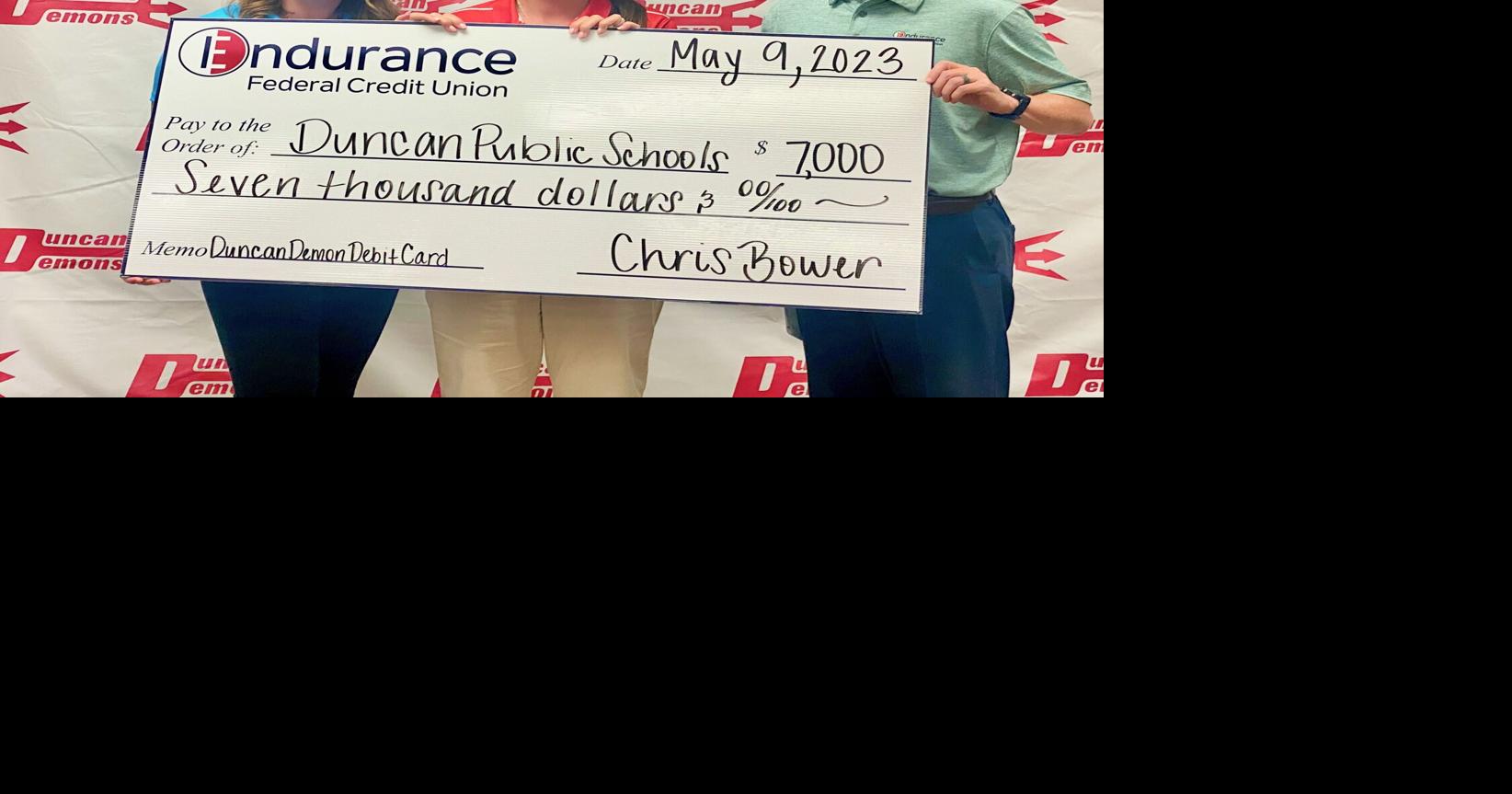 DPS receives $7,000 from EFCU for debit card program | Community ...