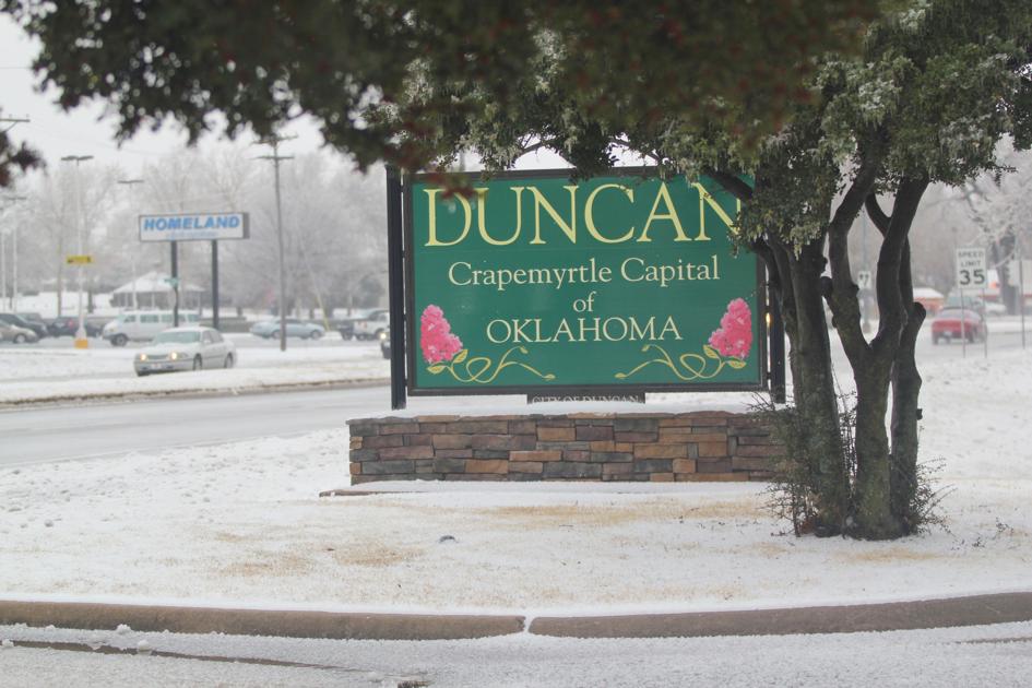 Stephens County Hit With Winter Storms News Duncanbanner Com