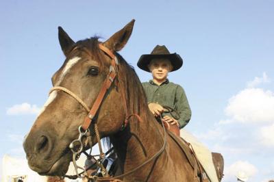 Tall in the saddle