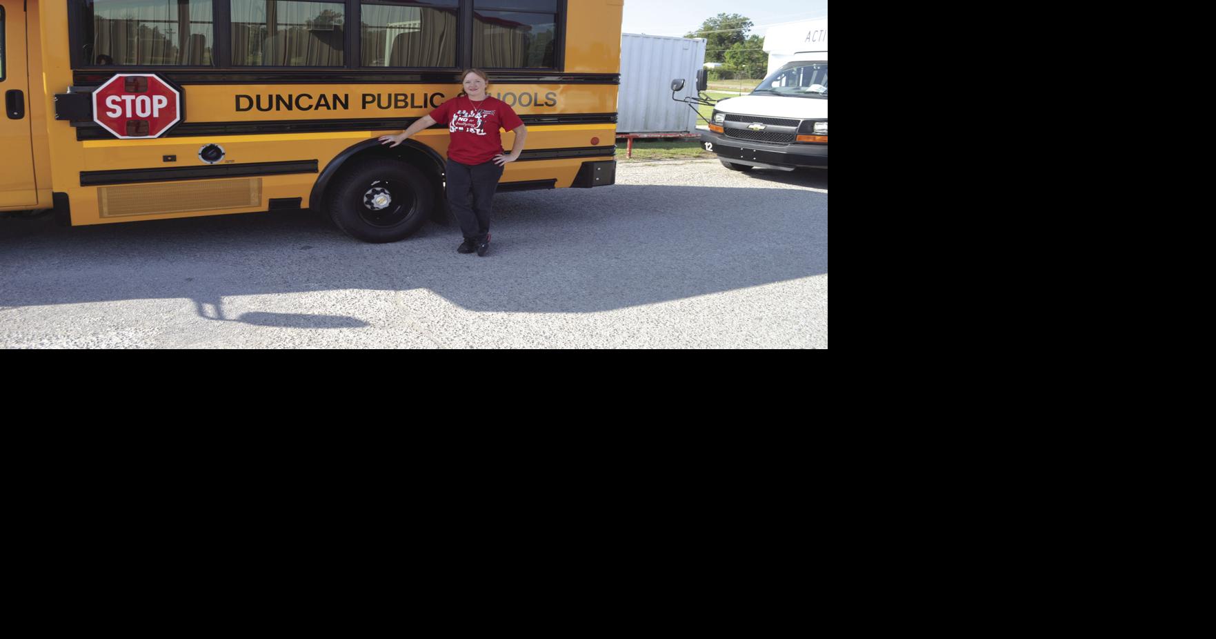 Three of eight buses make debut for Duncan Public Schools News