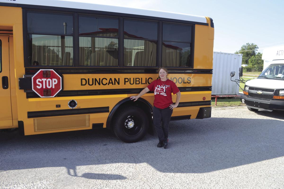 Three of eight buses make debut for Duncan Public Schools News