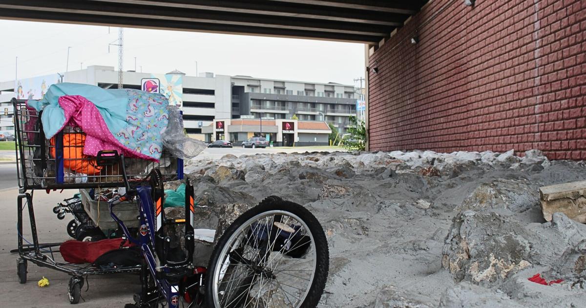 Oklahoma Watch: Tulsa, OKC resort to hostile architecture to deter homeless encampments