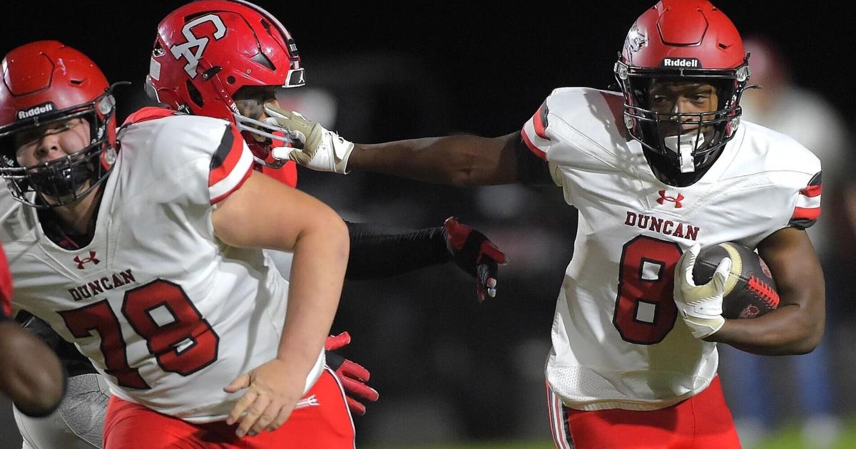 Holland named Duncan’s first All-Stater in football since 2017