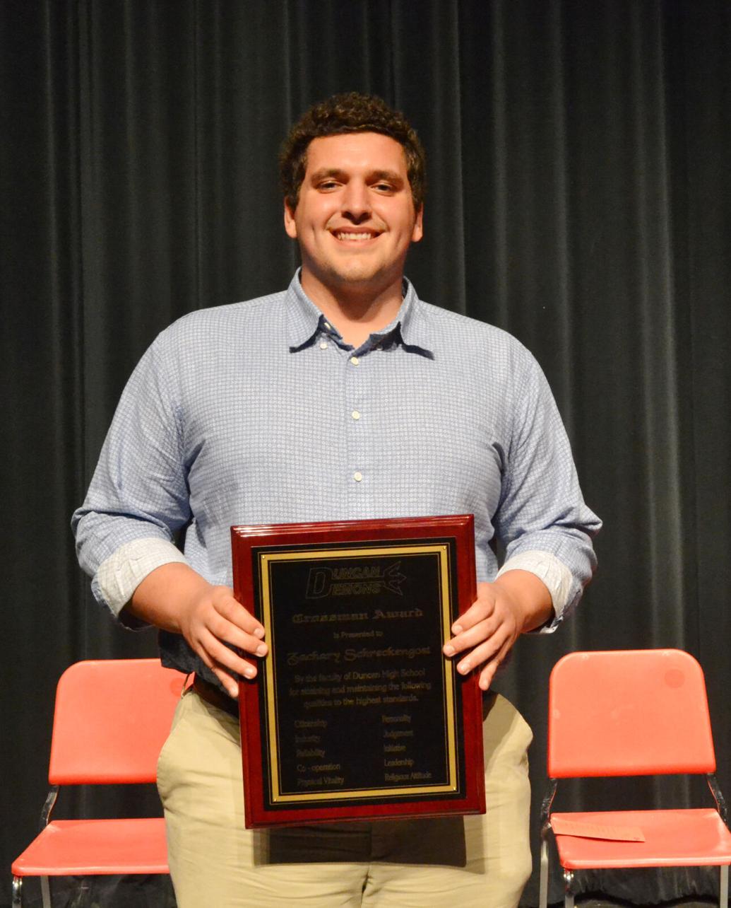 Schreckengost named 2021 Crossman Award Winner | Community ...