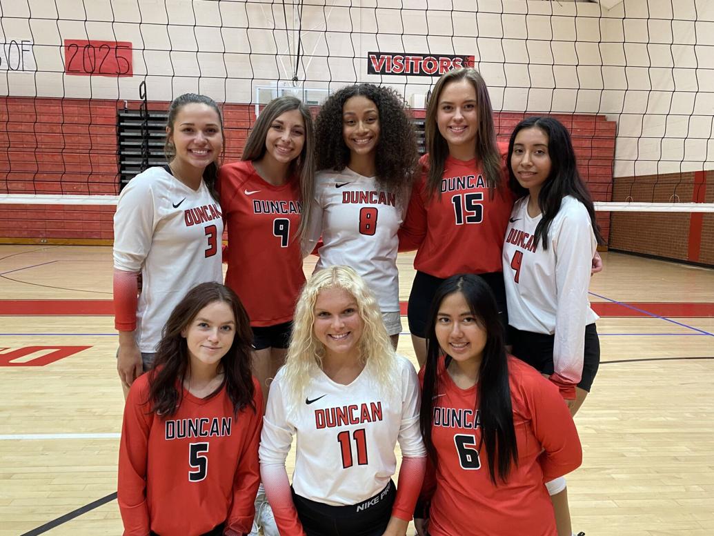 Duncan Volleyball team goes 22 at El Reno Tournament Sports