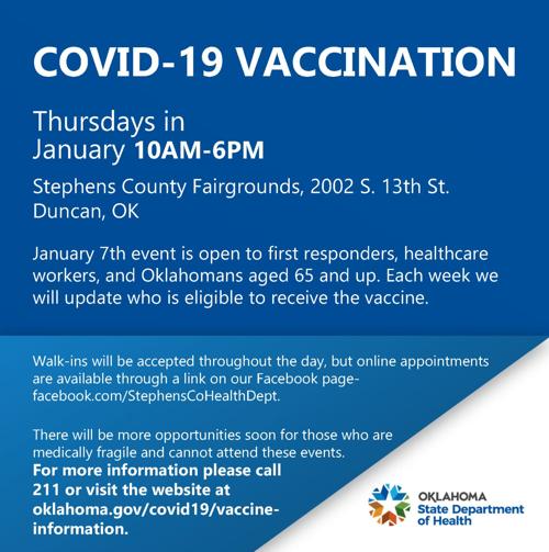 COVID-19 vaccine at fairgrounds