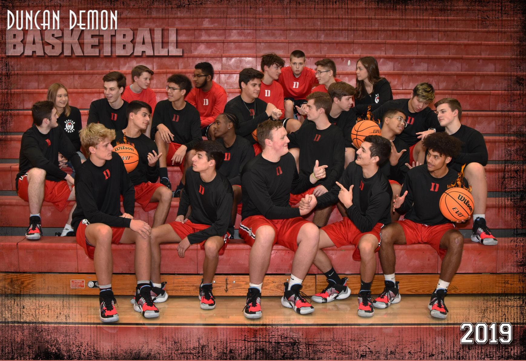 Duncan Demons basketball named 5A Academic State Champs Sports
