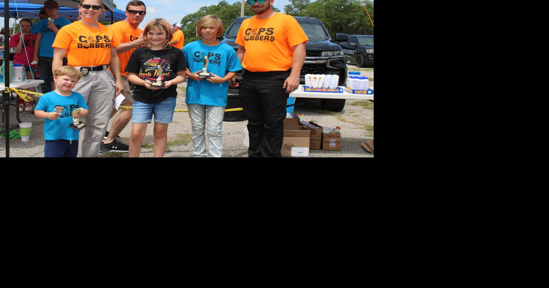 Area kids reel in fun during annual Cops N Bobbers Community