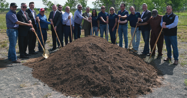 Redevelopment begins; Officials break ground at refinery property