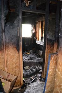 Siffles glad to be alive after house fire