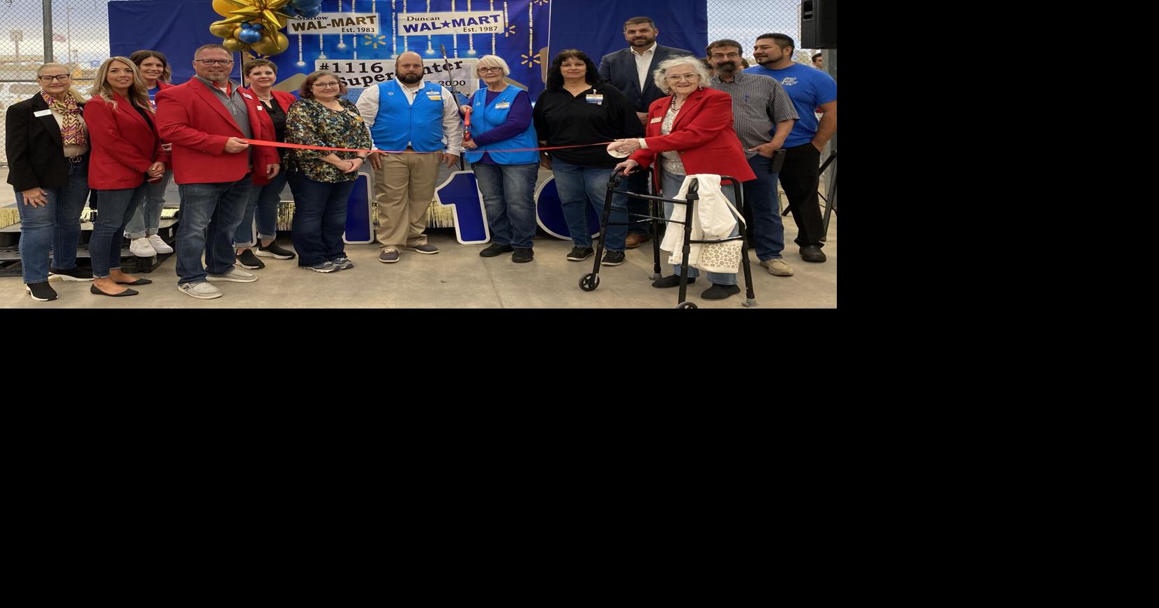 Duncan Walmart Supercenter hosts ReGrand Opening; donates 28,000 to community organizations
