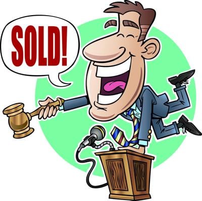 auction auctioneer clipart bidding bid cartoon rotary live totals estate options duncanbanner house clipartmag 80f2 11e4 person