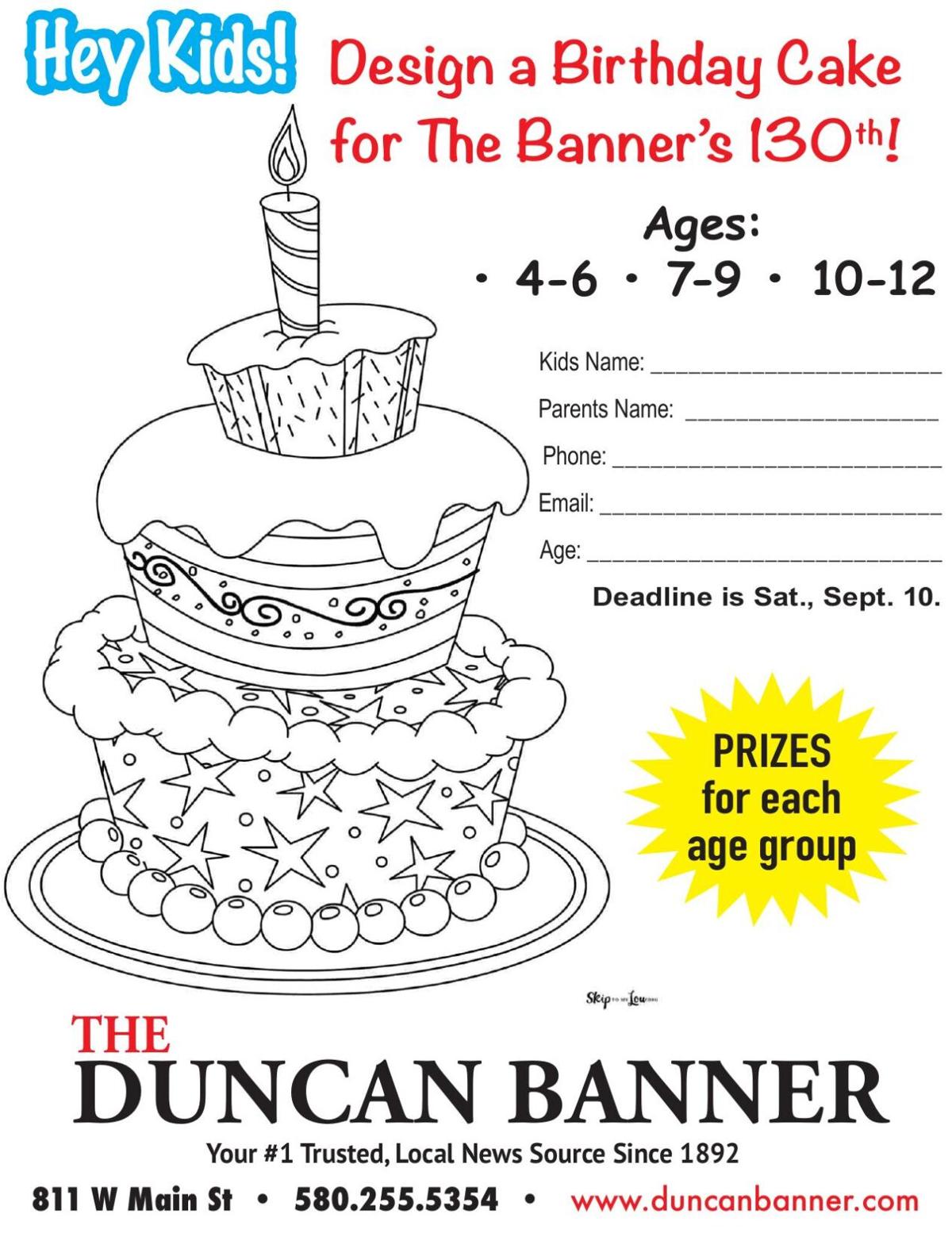 Design A Birthday Cake