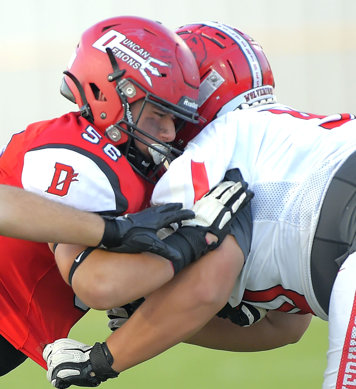 Duncan Offensive Lineman Kaden Cogburn: The Mentor On and Off the Field
