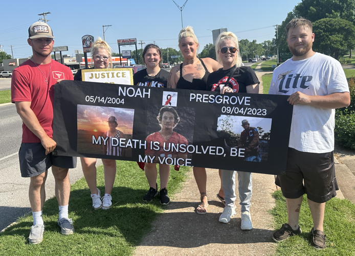 ‘Justice for Noah’ Protestors raise awareness in Presgrove case