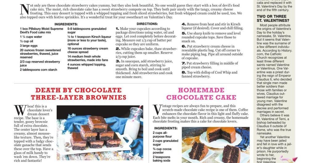 Let's Get Cooking: Recipes for Valentine's Day