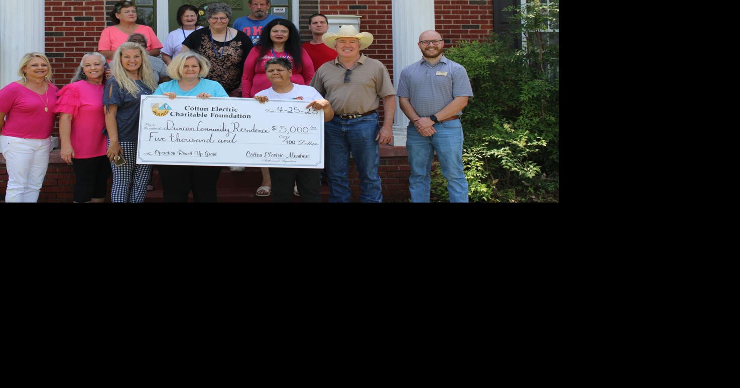 Duncan Community Residence receives 5,000 in grant money Community