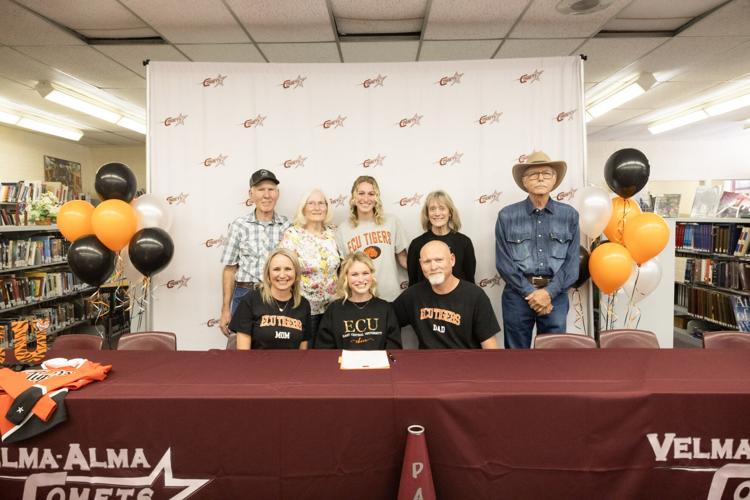 Paige Wainscott signs to cheer for ECU | Community | duncanbanner.com