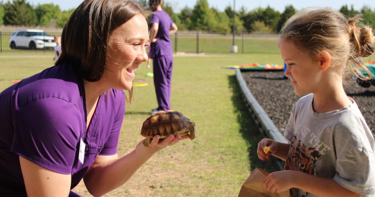 Pre-K students hop, skip and jump into spring with Elk Crossing ...