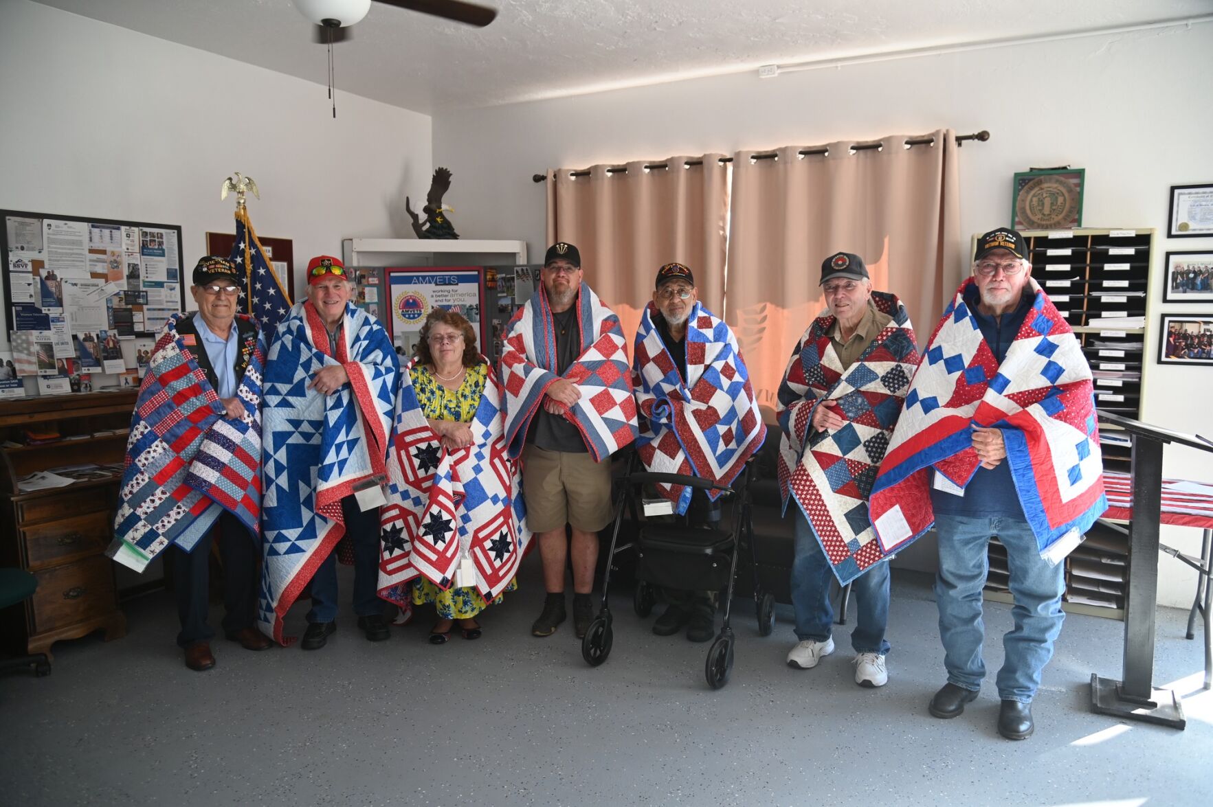 Quilts of Valor: Veterans honored for their service | Community ...