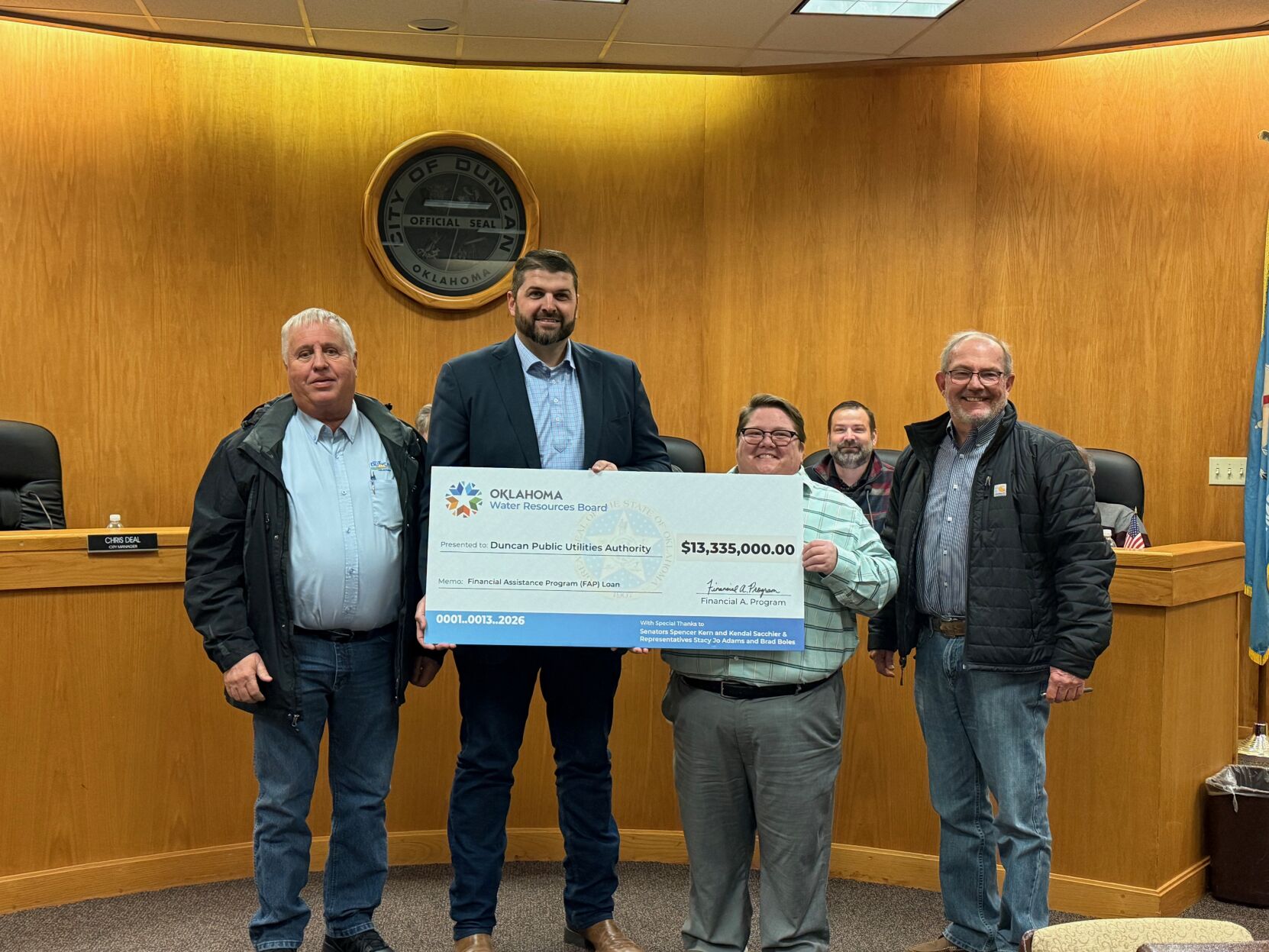 OWRB presents $13.52M to DPUA for water system upgrades | Community ...
