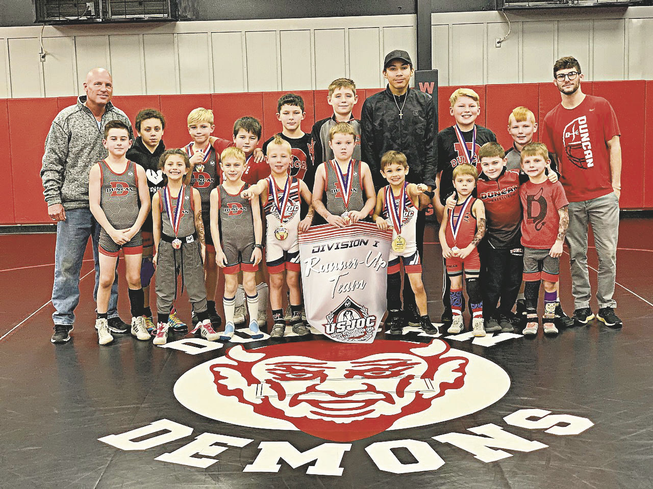 Duncan Area Wrestling Youth Club Runner up Sports duncanbanner